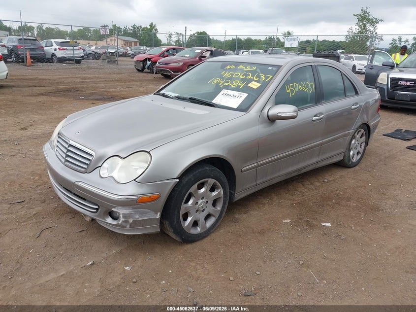 2006 Mercedes-benz C class VIN WDBRF92J76F751553 IAAI salvage auction — SIDE, Original (Ohio), sold $275 on 2026-07-16 (photo 2)
