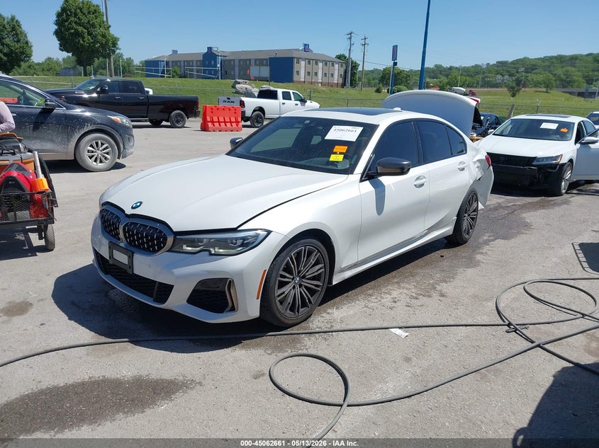 2020 BMW 3er VIN WBA5U9C05LFH04500 IAAI salvage auction — REAR END, Salvage (Missouri), sold $17,150 on 2026-07-14 (photo 2)