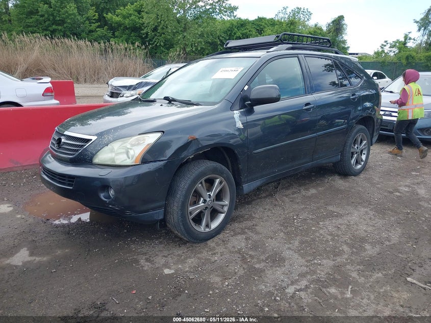 2006 Lexus Rx 400h VIN JTJHW31U060010585 IAAI salvage auction — LEFT & RIGHT, Salvage (Texas), sold $600 on 2026-07-09 (photo 2)