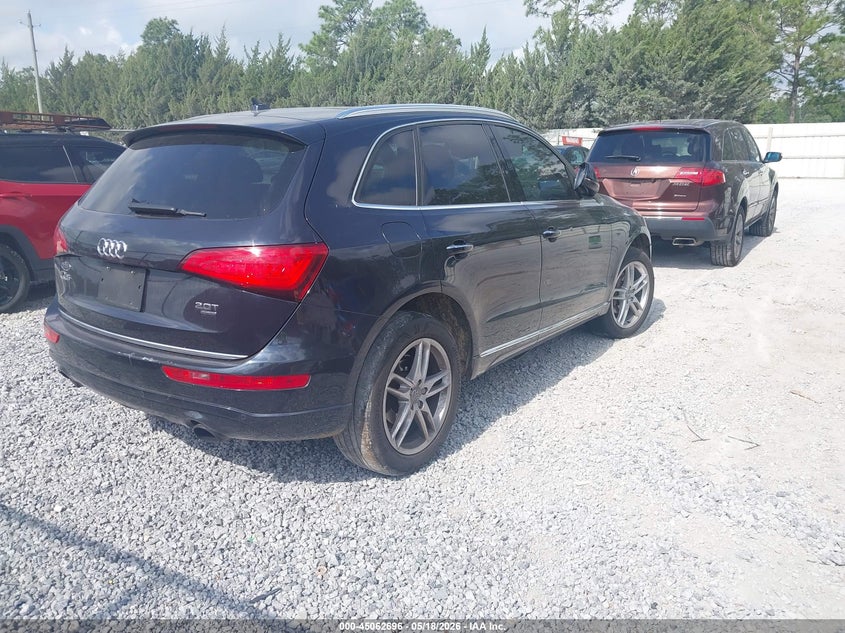 2015 Audi Q5 VIN WA1LFAFP7FA028414 IAAI salvage auction — REAR END, Nrc Lienholder Repossession Paperwork (Georgia), sold $25 on 2026-07-09 (photo 4)