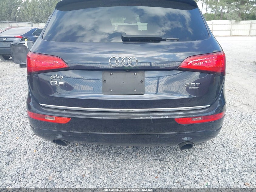 2015 Audi Q5 VIN WA1LFAFP7FA028414 IAAI salvage auction — REAR END, Nrc Lienholder Repossession Paperwork (Georgia), sold $25 on 2026-07-09 (photo 6)