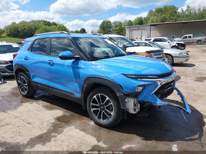 2024 Chevrolet Trailblazer VIN KL79MRSL8RB073896 IAAI salvage auction — FRONT END, Salvage (West Virginia), sold $6,950 on 2026-07-09 (photo 1)