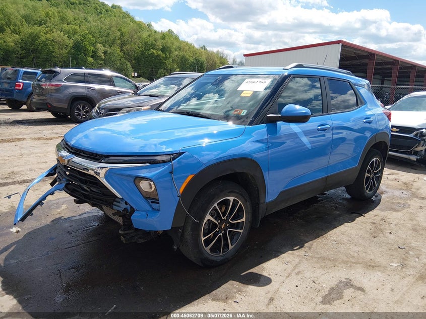 2024 Chevrolet Trailblazer VIN KL79MRSL8RB073896 IAAI salvage auction — FRONT END, Salvage (West Virginia), sold $6,950 on 2026-07-09 (photo 2)