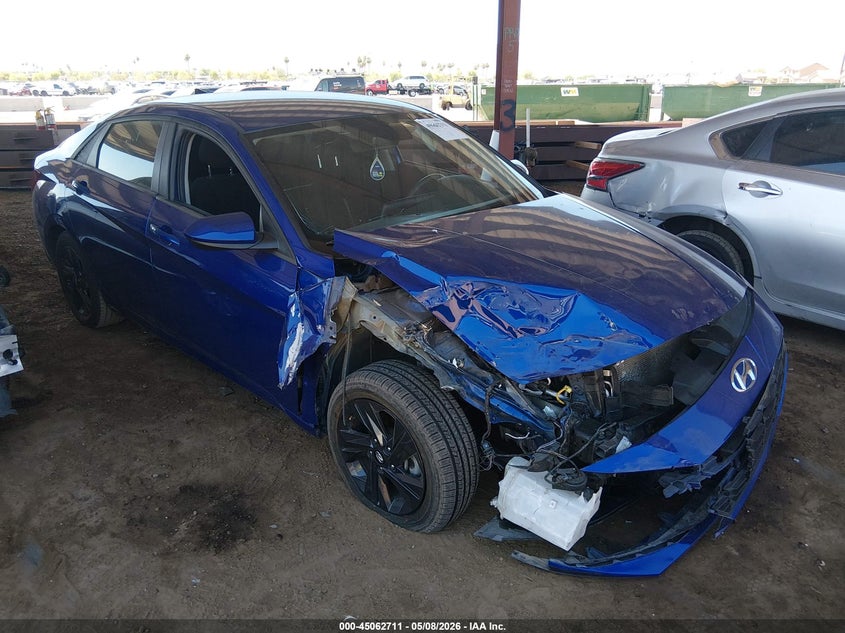 2021 Hyundai Elantra VIN 5NPLM4AG5MH047764 IAAI salvage auction — FRONT END, Salvage (Arizona), sold $2,500 on 2026-07-28 (photo 6)