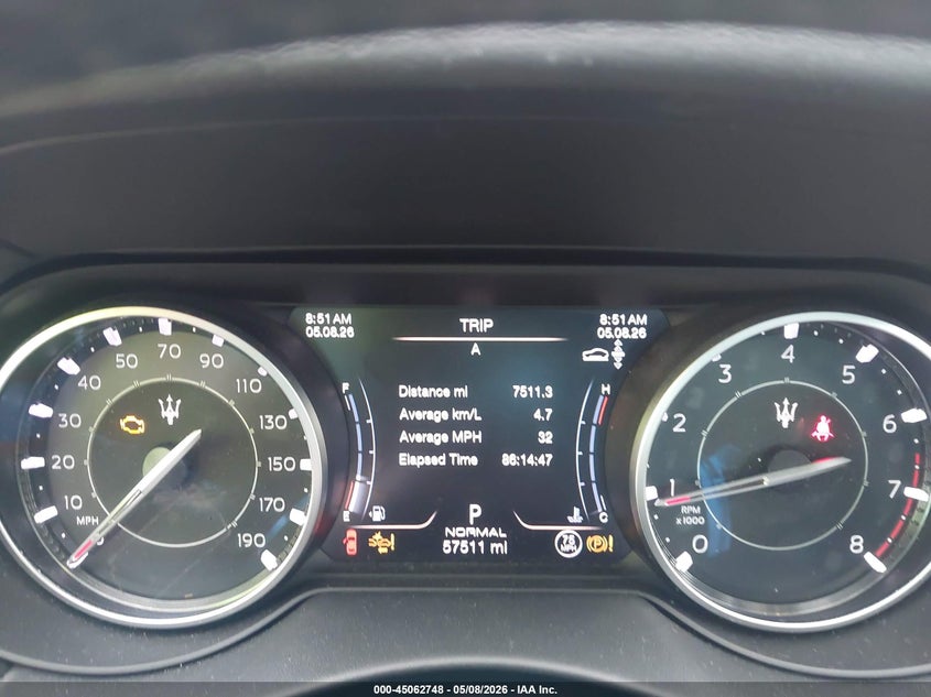 2022 Maserati Levante VIN ZN661XUA2NX384668 IAAI salvage auction — SIDE, Salvage Title, sold $12,200 on 2026-07-11 (photo 7)