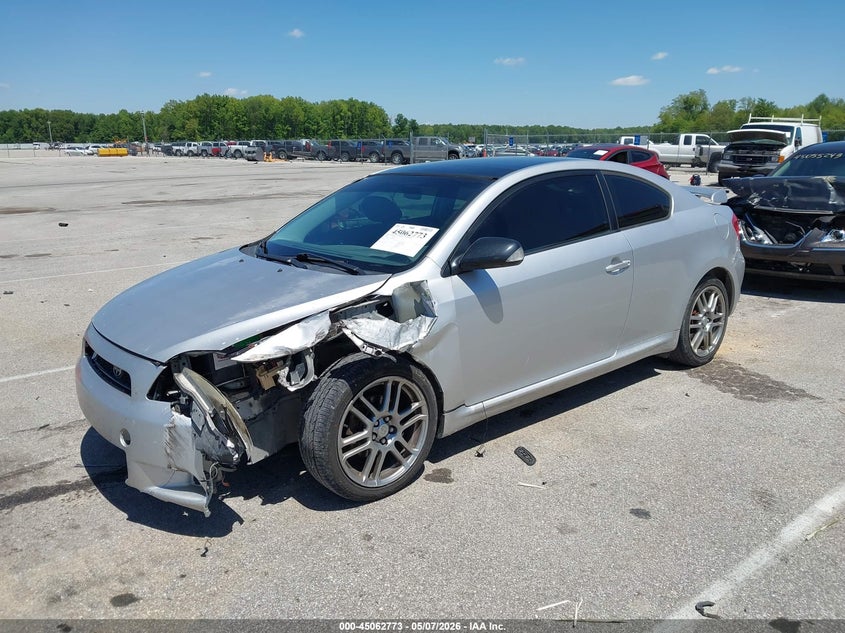 2006 Scion Tc VIN JTKDE167260140906 IAAI salvage auction — FRONT END, Clear (Indiana), sold $450 on 2026-07-09 (photo 2)