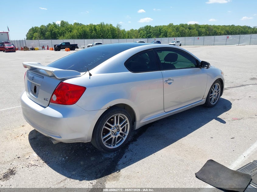 2006 Scion Tc VIN JTKDE167260140906 IAAI salvage auction — FRONT END, Clear (Indiana), sold $450 on 2026-07-09 (photo 4)