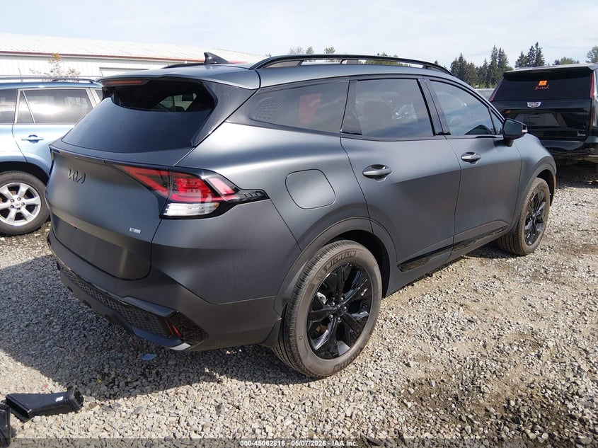 2025 Kia Sportage VIN KNDPYDDH4S7238278 IAAI salvage auction — FRONT END, Bill Of Sale (Washington), sold $13,500 on 2026-07-22 (photo 4)