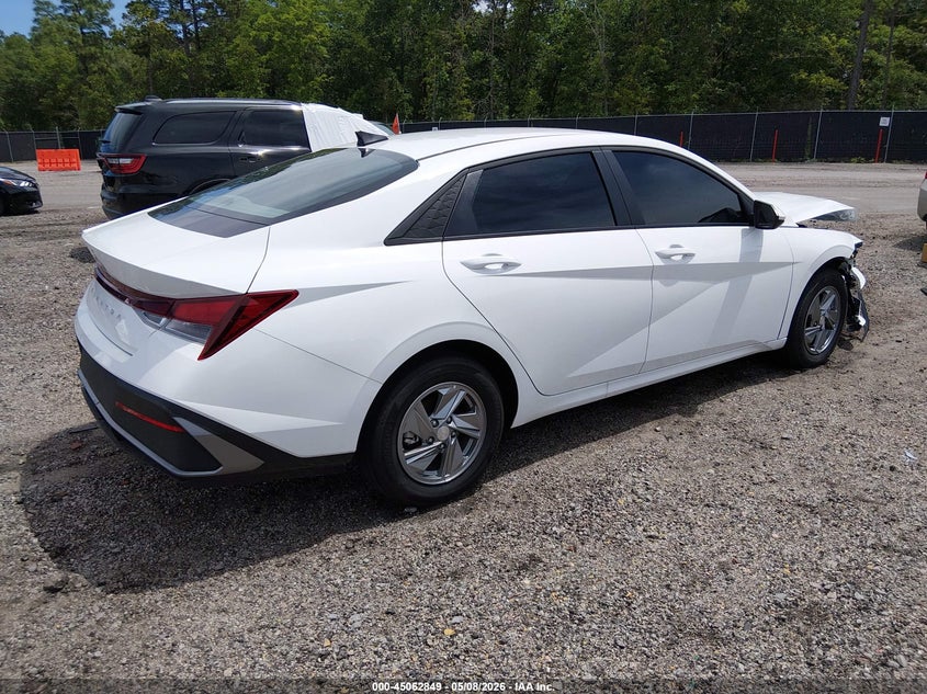 2026 Hyundai Elantra VIN KMHLL4DG1TU169813 IAAI salvage auction — RIGHT FRONT, Salvage (South Carolina), sold $4,650 on 2026-07-18 (photo 4)