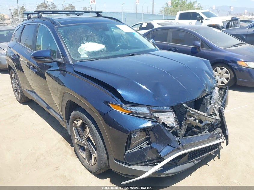 2023 Hyundai Tucson VIN KM8JFCA12PU126712 IAAI salvage auction — FRONT END, Salvage (California), sold $7,250 on 2026-07-20 (photo 1)