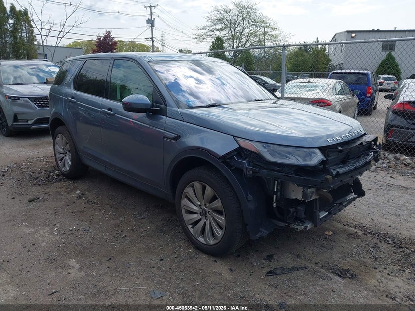 2020 Land rover Discovery sport VIN SALCJ2FX0LH847190 IAAI salvage auction — FRONT END, Salvage (Rhode Island), sold $3,050 on 2026-07-28 (photo 1)
