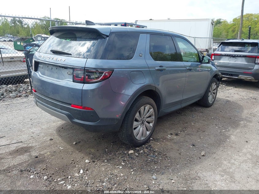 2020 Land rover Discovery sport VIN SALCJ2FX0LH847190 IAAI salvage auction — FRONT END, Salvage (Rhode Island), sold $3,050 on 2026-07-28 (photo 4)