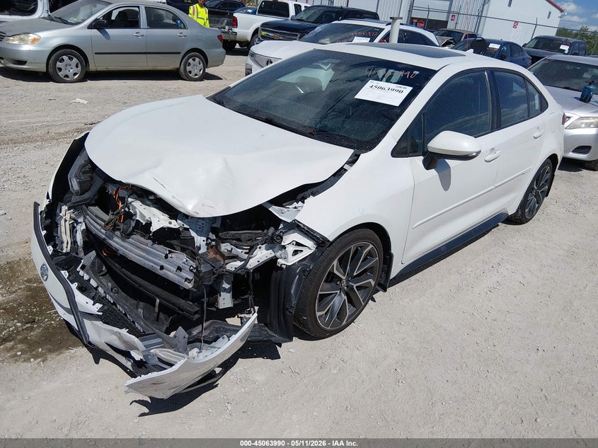 2020 Toyota Corolla VIN 5YFP4RCE2LP020792 IAAI salvage auction — FRONT END, Salvage (Kentucky), sold $3,850 on 2026-07-29 (photo 2)