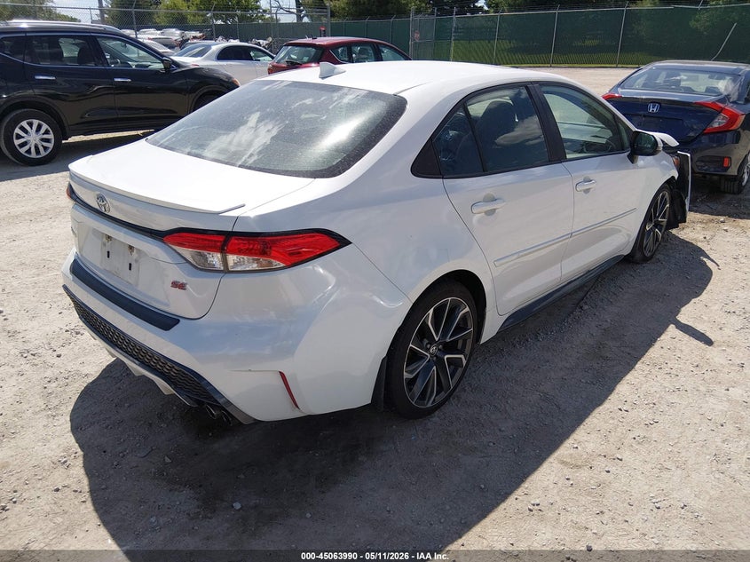 2020 Toyota Corolla VIN 5YFP4RCE2LP020792 IAAI salvage auction — FRONT END, Salvage (Kentucky), sold $3,850 on 2026-07-29 (photo 4)