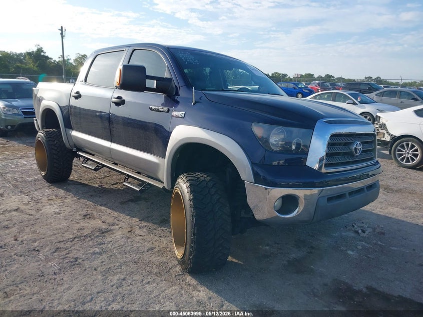 2008 Toyota Tundra VIN 5TBEV54128S476369 IAAI salvage auction — LEFT SIDE, Rebuildable (Florida), sold $4,000 on 2026-07-23 (photo 1)