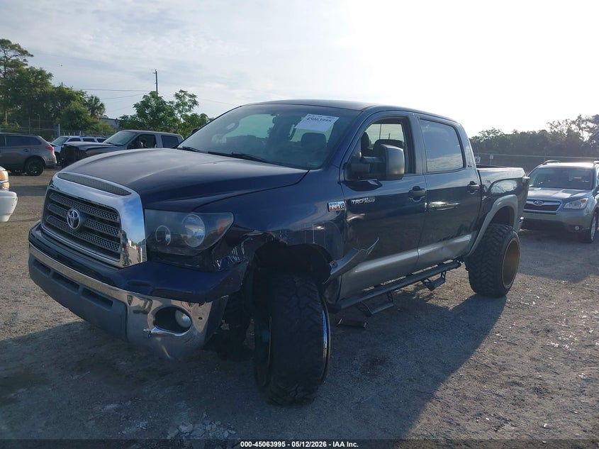 2008 Toyota Tundra VIN 5TBEV54128S476369 IAAI salvage auction — LEFT SIDE, Rebuildable (Florida), sold $4,000 on 2026-07-23 (photo 2)