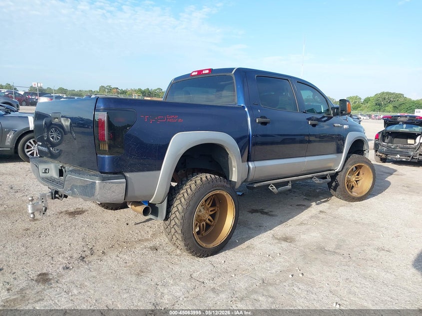 2008 Toyota Tundra VIN 5TBEV54128S476369 IAAI salvage auction — LEFT SIDE, Rebuildable (Florida), sold $4,000 on 2026-07-23 (photo 4)