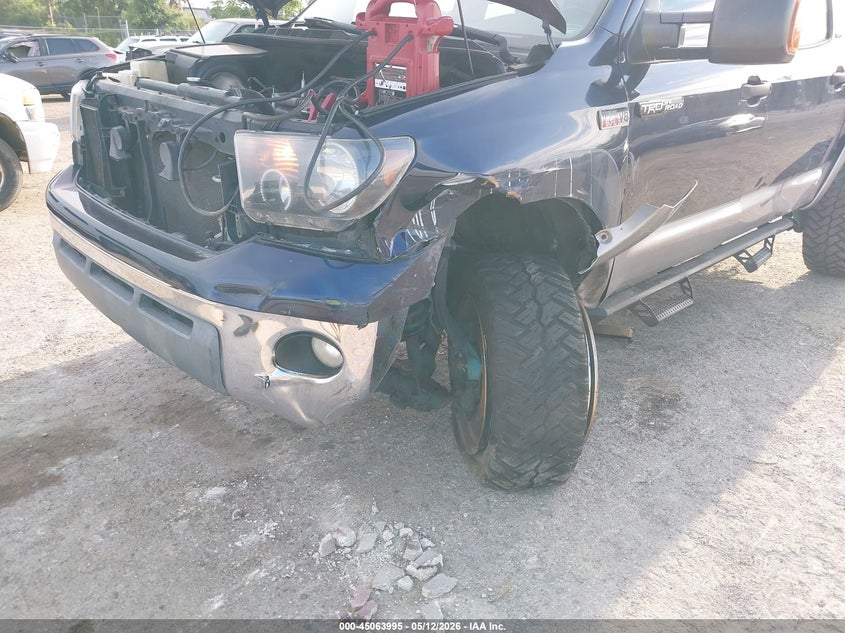 2008 Toyota Tundra VIN 5TBEV54128S476369 IAAI salvage auction — LEFT SIDE, Rebuildable (Florida), sold $4,000 on 2026-07-23 (photo 6)