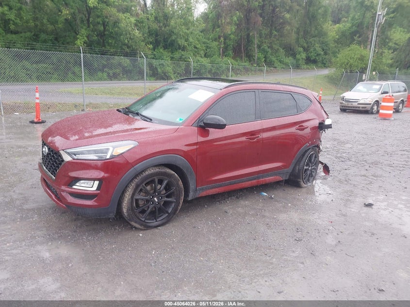 2019 Hyundai Tucson VIN KM8J3CAL9KU020907 IAAI salvage auction — REAR END, Salvage (Virginia), sold $3,300 on 2026-07-28 (photo 2)