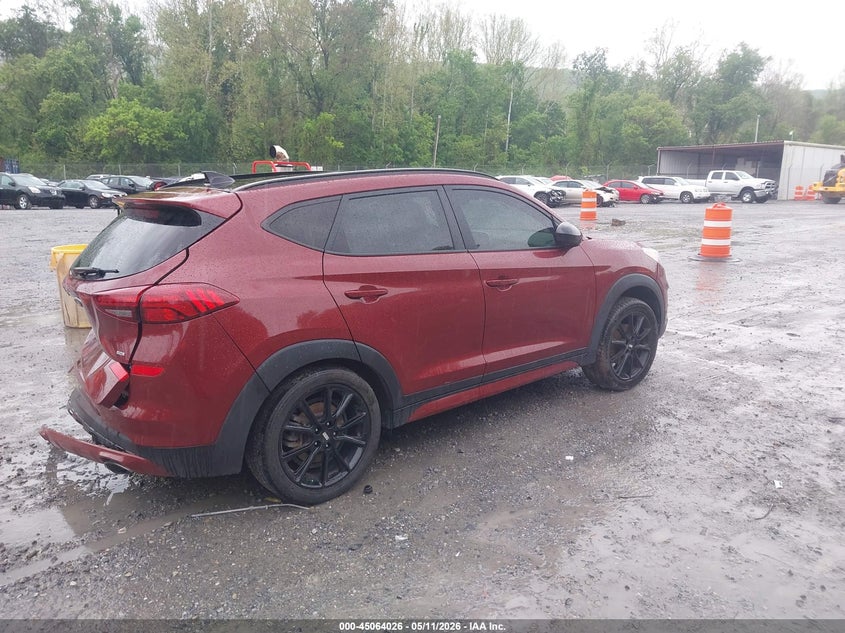 2019 Hyundai Tucson VIN KM8J3CAL9KU020907 IAAI salvage auction — REAR END, Salvage (Virginia), sold $3,300 on 2026-07-28 (photo 4)