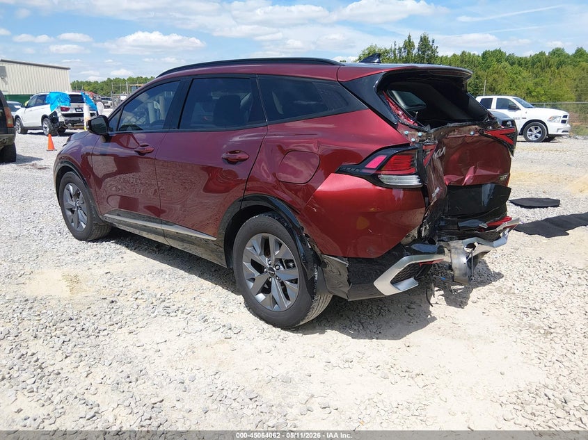 2024 Kia Sportage VIN 5XYK43DF3RG226084 IAAI salvage auction — REAR END, Salvage (Alabama), sold $2,000 on 2026-07-29 (photo 3)