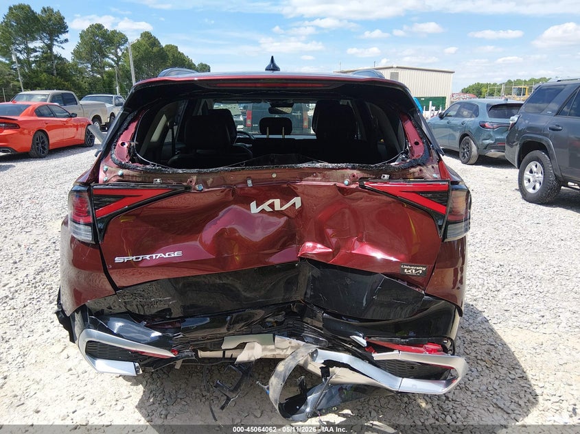 2024 Kia Sportage VIN 5XYK43DF3RG226084 IAAI salvage auction — REAR END, Salvage (Alabama), sold $2,000 on 2026-07-29 (photo 6)
