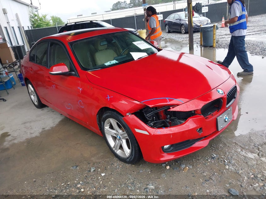 2015 BMW 3er VIN WBA3B1C51FP681156 IAAI salvage auction — FRONT END, Salvage (Georgia), sold $1,100 on 2026-07-06 (photo 1)