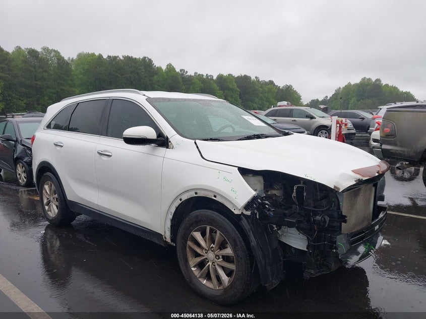 2017 Kia Sorento VIN 5XYPG4A3XHG188266 IAAI salvage auction — FRONT END, Salvage (North Carolina), sold $1,550 on 2026-07-22 (photo 1)