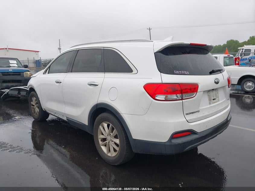 2017 Kia Sorento VIN 5XYPG4A3XHG188266 IAAI salvage auction — FRONT END, Salvage (North Carolina), sold $1,550 on 2026-07-22 (photo 3)