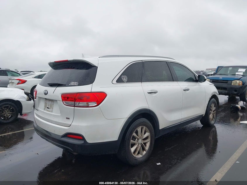2017 Kia Sorento VIN 5XYPG4A3XHG188266 IAAI salvage auction — FRONT END, Salvage (North Carolina), sold $1,550 on 2026-07-22 (photo 4)