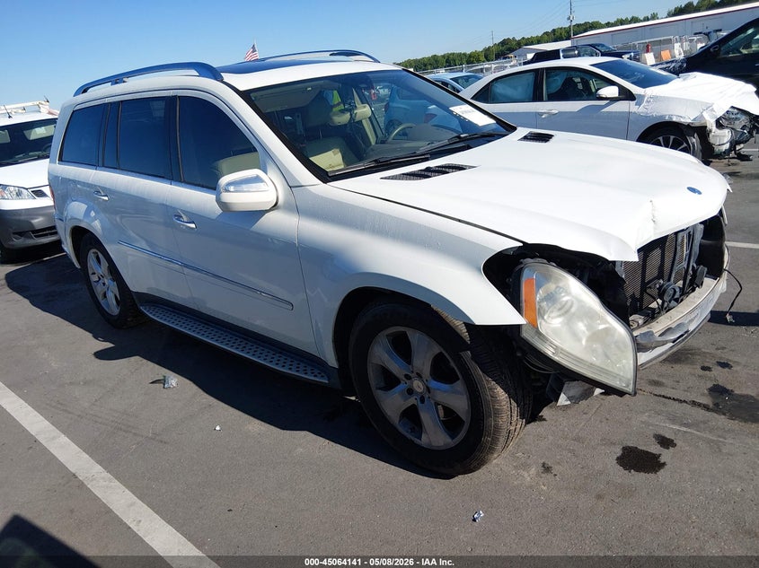 2010 Mercedes-benz Gl-klasse VIN 4JGBF7BE1AA542045 IAAI salvage auction — FRONT END, Salvage (North Carolina), sold $675 on 2026-07-08 (photo 1)