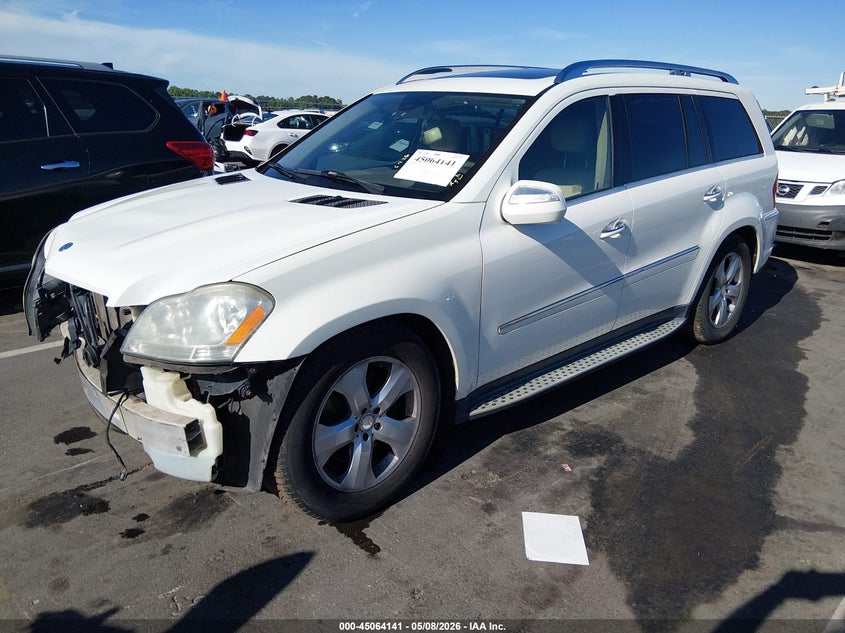 2010 Mercedes-benz Gl-klasse VIN 4JGBF7BE1AA542045 IAAI salvage auction — FRONT END, Salvage (North Carolina), sold $675 on 2026-07-08 (photo 2)