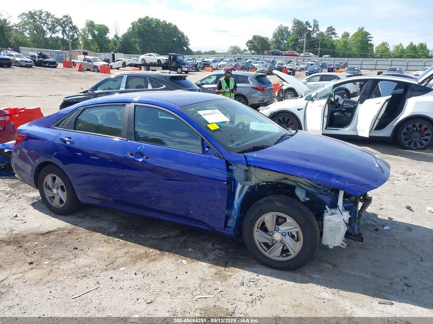 2025 Hyundai Elantra VIN KMHLL4DG8SU031863 IAAI salvage auction — FRONT END, Salvage (Georgia), sold $4,000 on 2026-07-29 (photo 1)