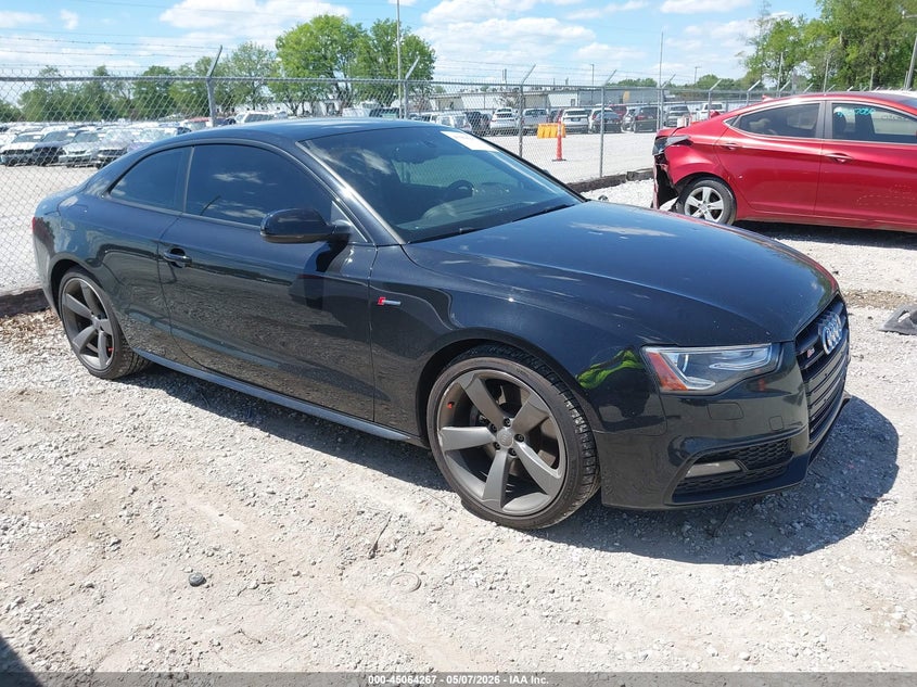 2014 Audi S5 VIN WAUCGAFR7EA060800 IAAI salvage auction — HAIL, Clear (Missouri), sold $3,500 on 2026-07-13 (photo 1)