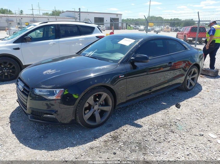2014 Audi S5 VIN WAUCGAFR7EA060800 IAAI salvage auction — HAIL, Clear (Missouri), sold $3,500 on 2026-07-13 (photo 2)