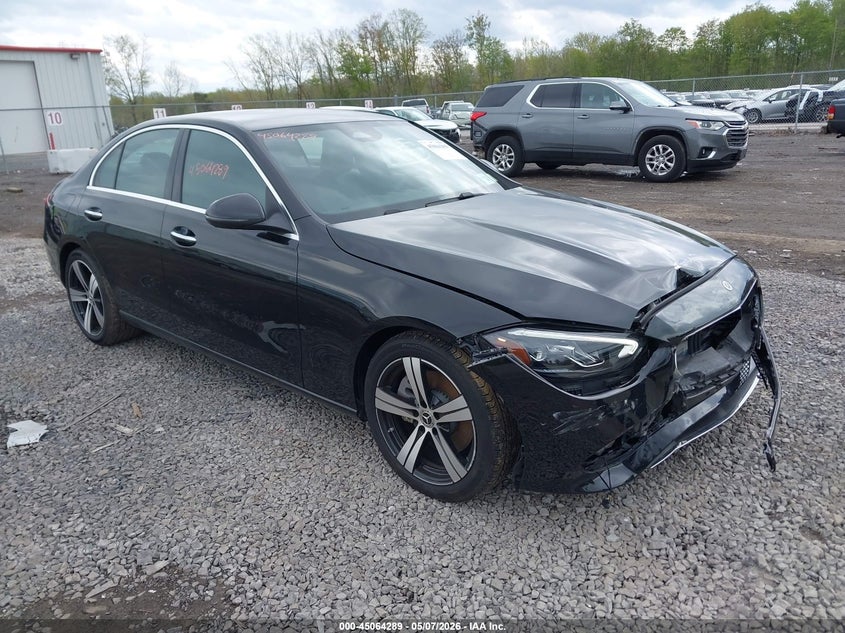 2025 Mercedes-benz C-klasse VIN W1KAF4HB5SR287971 — IAAI salvage auction photo