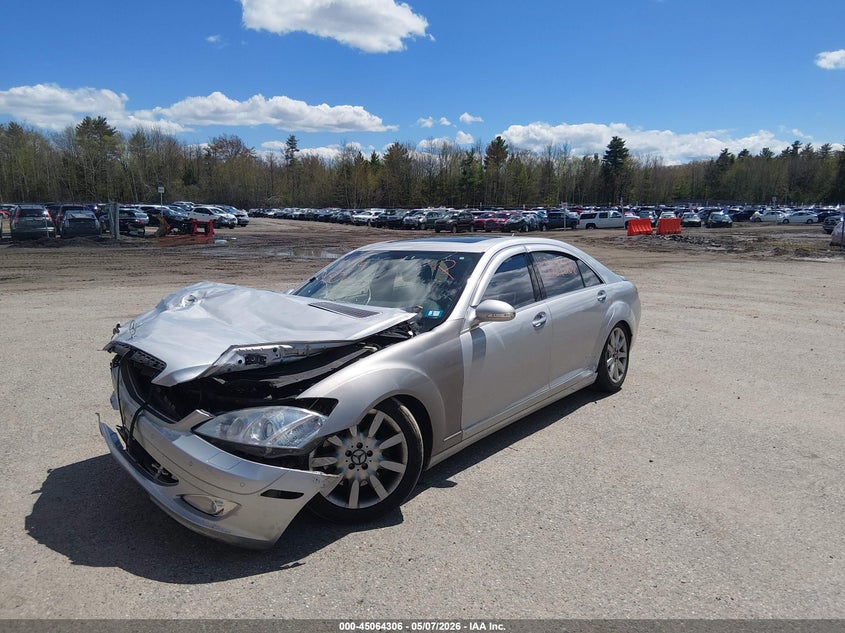 2007 Mercedes-benz S class VIN WDDNG86X27A132143 IAAI salvage auction — FRONT END, Salvage (Maine), sold $25 on 2026-07-13 (photo 2)