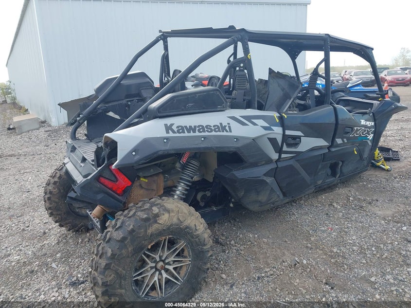 2025 Kawasaki VIN JKARTCE19SB500970 IAAI salvage auction — RIGHT FRONT, Clear (Michigan), sold $5,800 on 2026-07-28 (photo 4)