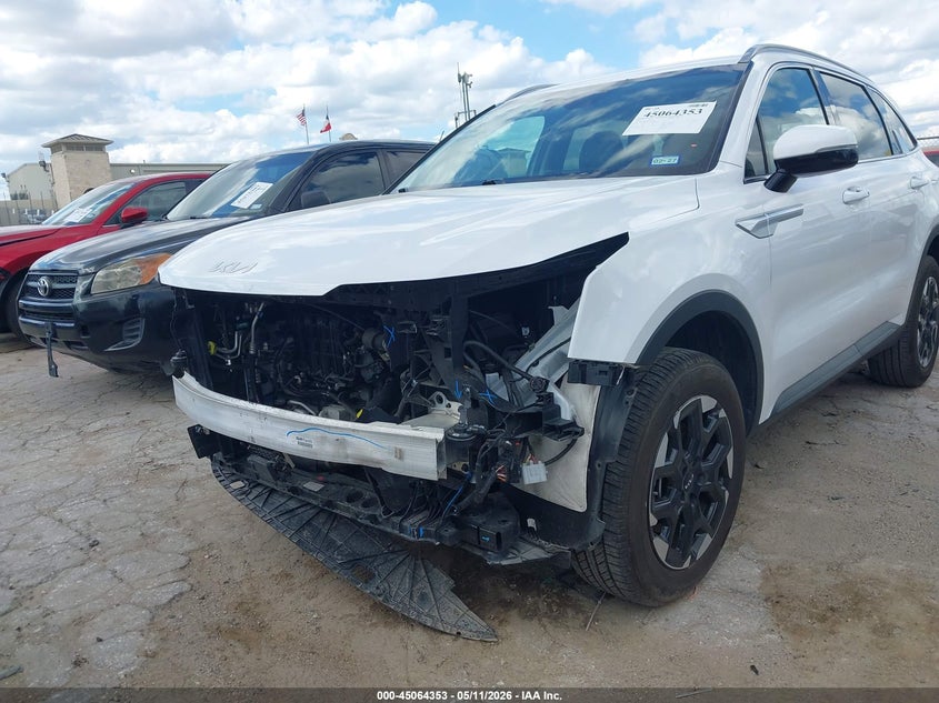 2024 Kia Sorento VIN 5XYRLDJC9RG278790 IAAI salvage auction — FRONT END, Original (Texas), sold $9,300 on 2026-08-24 (photo 6)