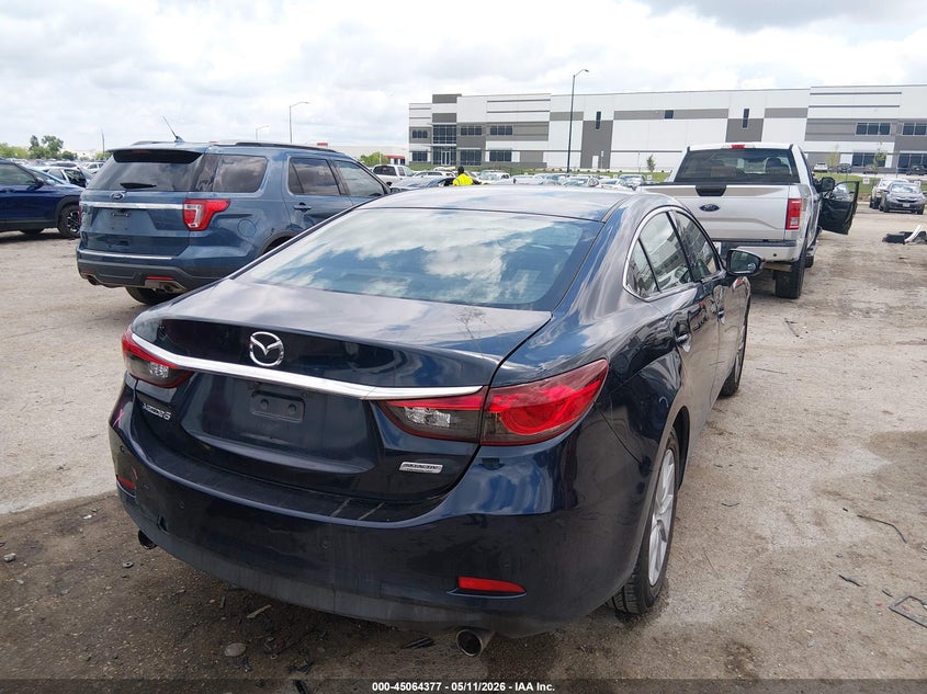 2016 Mazda 6 VIN JM1GJ1U53G1416040 IAAI salvage auction — LEFT & RIGHT, Original (Texas), sold $3,350 on 2026-07-07 (photo 4)
