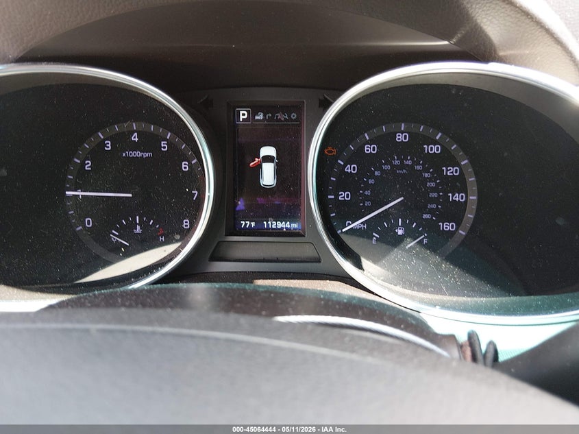 2017 Hyundai Santa fe VIN 5XYZU3LB4HG421526 IAAI salvage auction — FRONT END, Salvage (Texas), sold $2,750 on 2026-07-28 (photo 7)