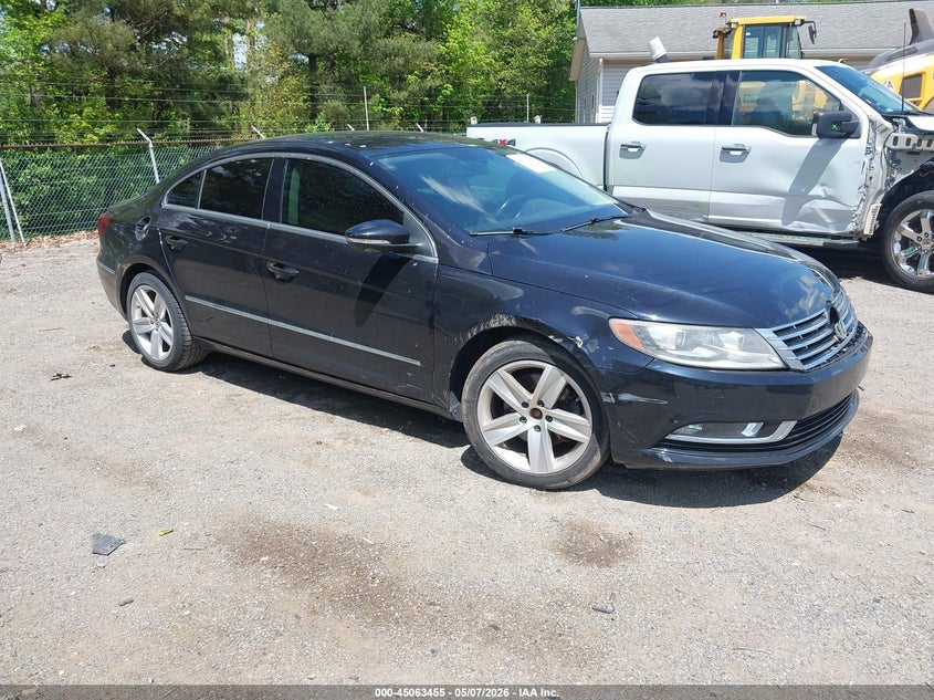 2013 Volkswagen Passat cc VIN WVWBP7AN0DE526256 IAAI salvage auction — FRONT END, Salvage (Ohio), sold $1,375 on 2026-08-10 (photo 1)