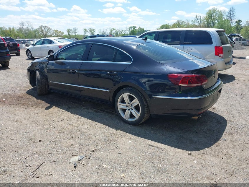 2013 Volkswagen Passat cc VIN WVWBP7AN0DE526256 IAAI salvage auction — FRONT END, Salvage (Ohio), sold $1,375 on 2026-08-10 (photo 3)