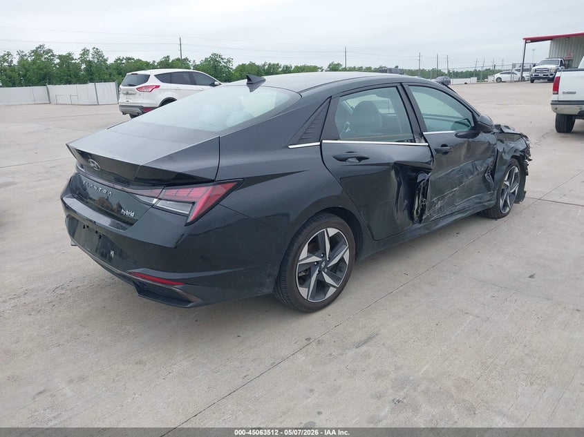 2021 Hyundai Elantra VIN KMHLN4AJ7MU005087 IAAI salvage auction — FRONT END, Salvage (Texas), sold $2,550 on 2026-07-10 (photo 4)