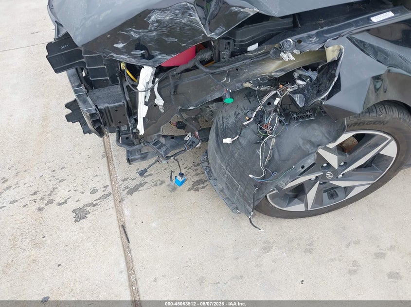 2021 Hyundai Elantra VIN KMHLN4AJ7MU005087 IAAI salvage auction — FRONT END, Salvage (Texas), sold $2,550 on 2026-07-10 (photo 6)