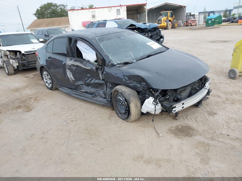 2025 Toyota Corolla VIN JTDBCMFE6S3072817 IAAI salvage auction — SIDE, Certificate Of Destruction (Florida), sold $4,150 on 2026-07-15 (photo 1)