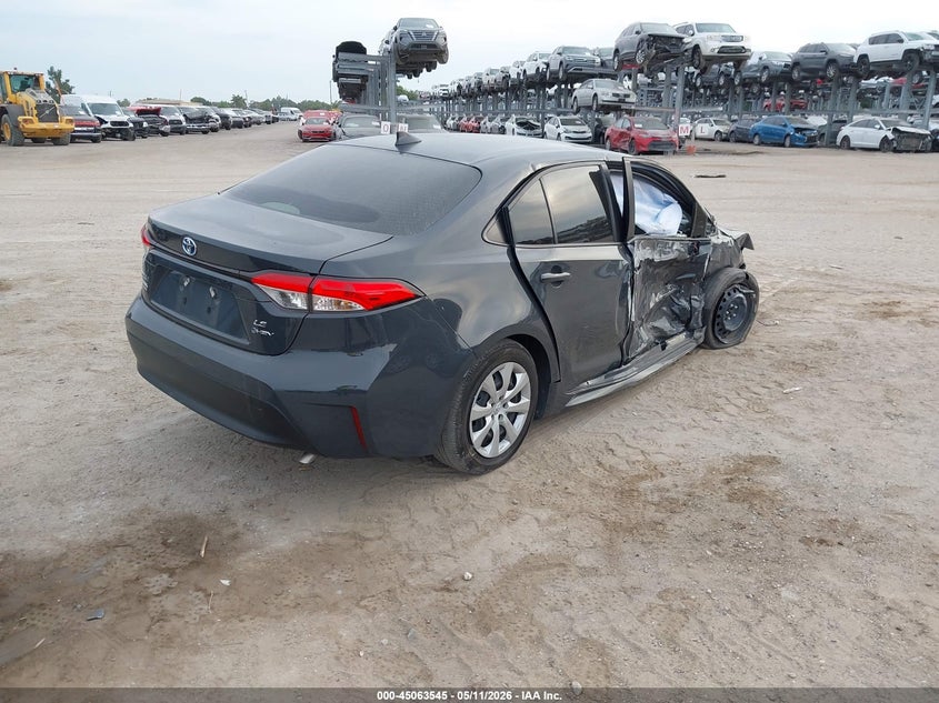 2025 Toyota Corolla VIN JTDBCMFE6S3072817 IAAI salvage auction — SIDE, Certificate Of Destruction (Florida), sold $4,150 on 2026-07-15 (photo 4)