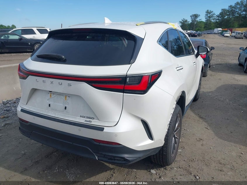 2024 Lexus Nx VIN JTJGGCEZ0R2014353 IAAI salvage auction — ALL OVER, Salvage (Georgia), sold $18,000 on 2026-07-14 (photo 4)
