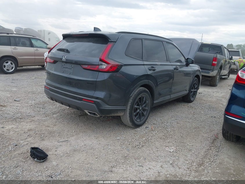 2026 Honda Cr-v VIN 7FARS6H80TE063947 IAAI salvage auction — LEFT SIDE, Salvage (Ohio), sold $17,150 on 2026-07-15 (photo 4)