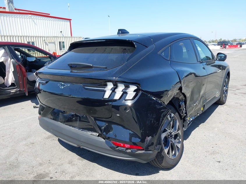 2025 Ford Mustang mach-e VIN 3FMTK1R43SMA42113 IAAI salvage auction — RIGHT REAR, Salvage (California), sold $14,100 on 2026-07-16 (photo 4)